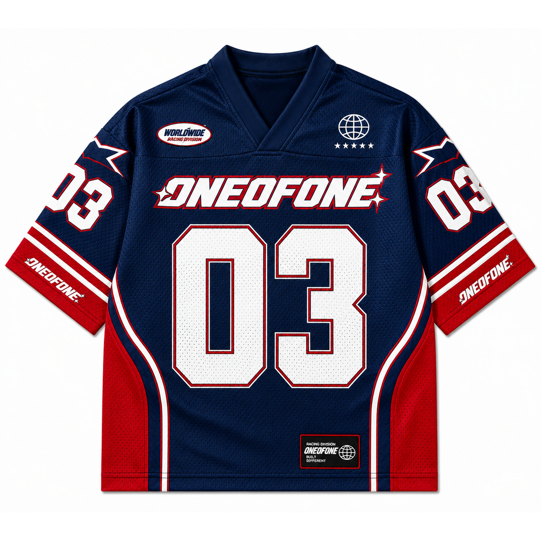 Blue  Racing Jersey