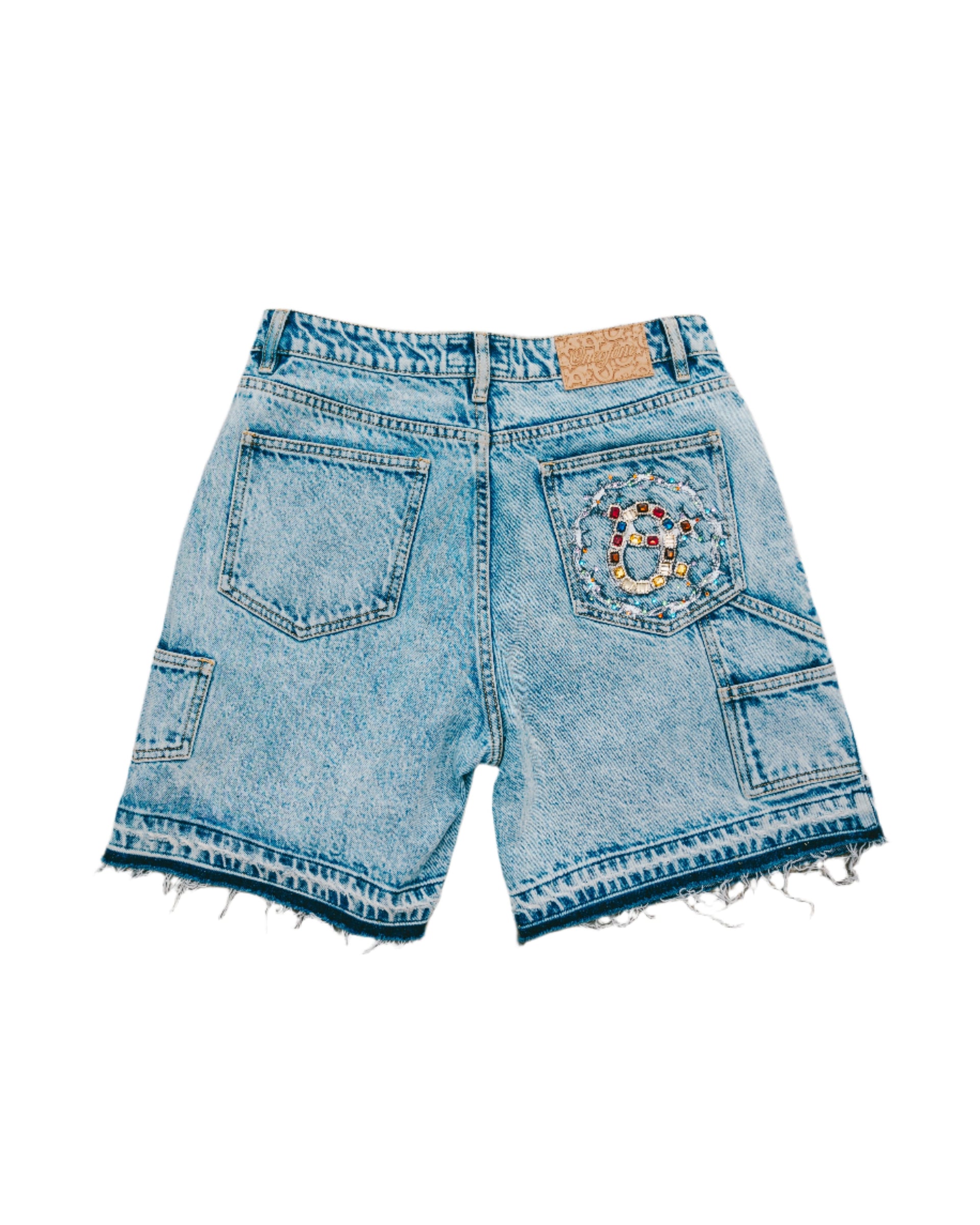 Rhinestone Jorts