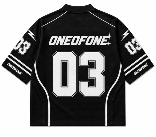 Black Racing Jersey