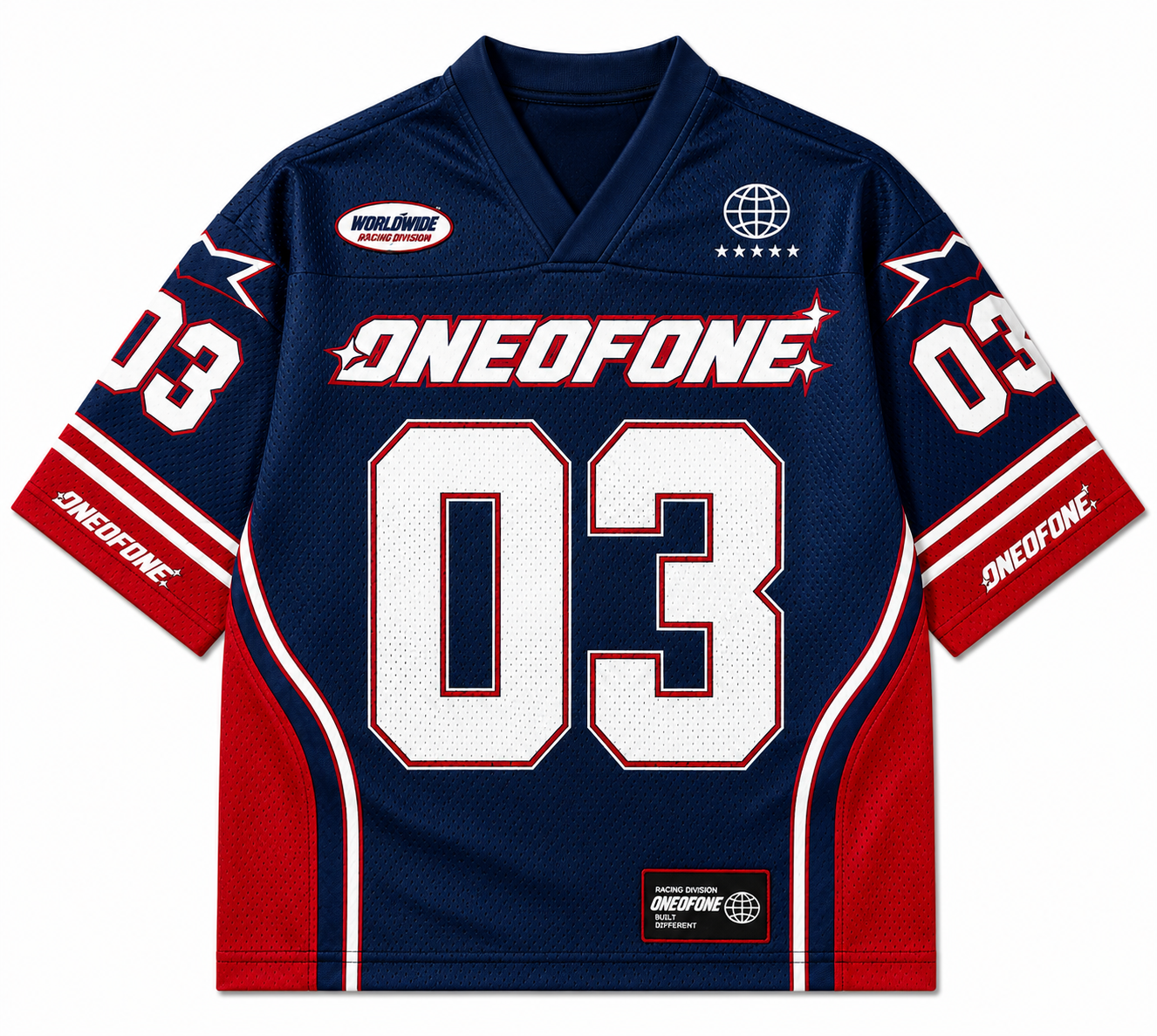 Blue  Racing Jersey