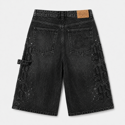 98 Distressed Denim Jorts