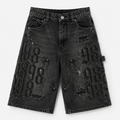 98 Distressed Denim Jorts