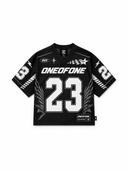 Black Varsity Mesh Jersey