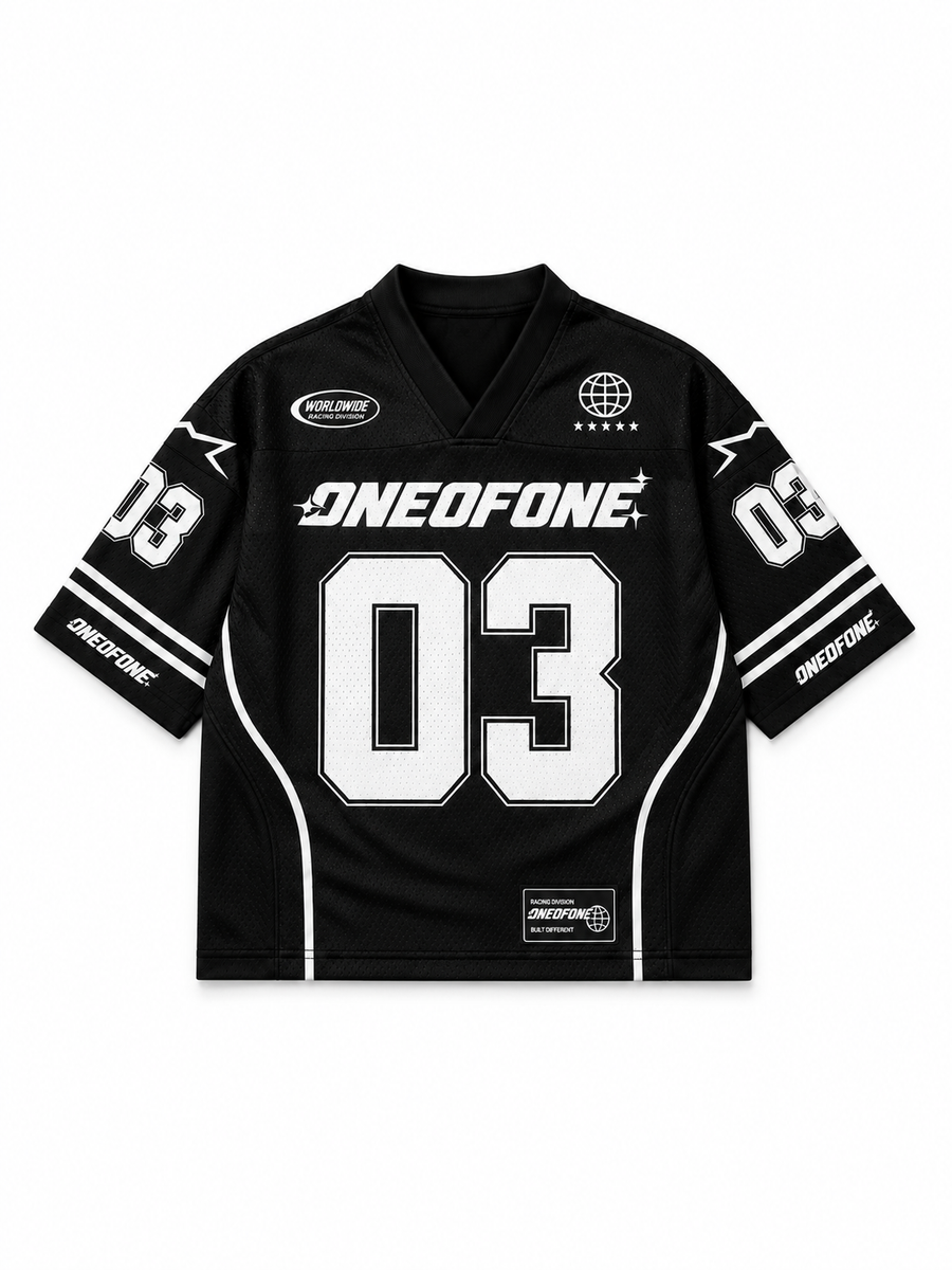 Black Racing Jersey