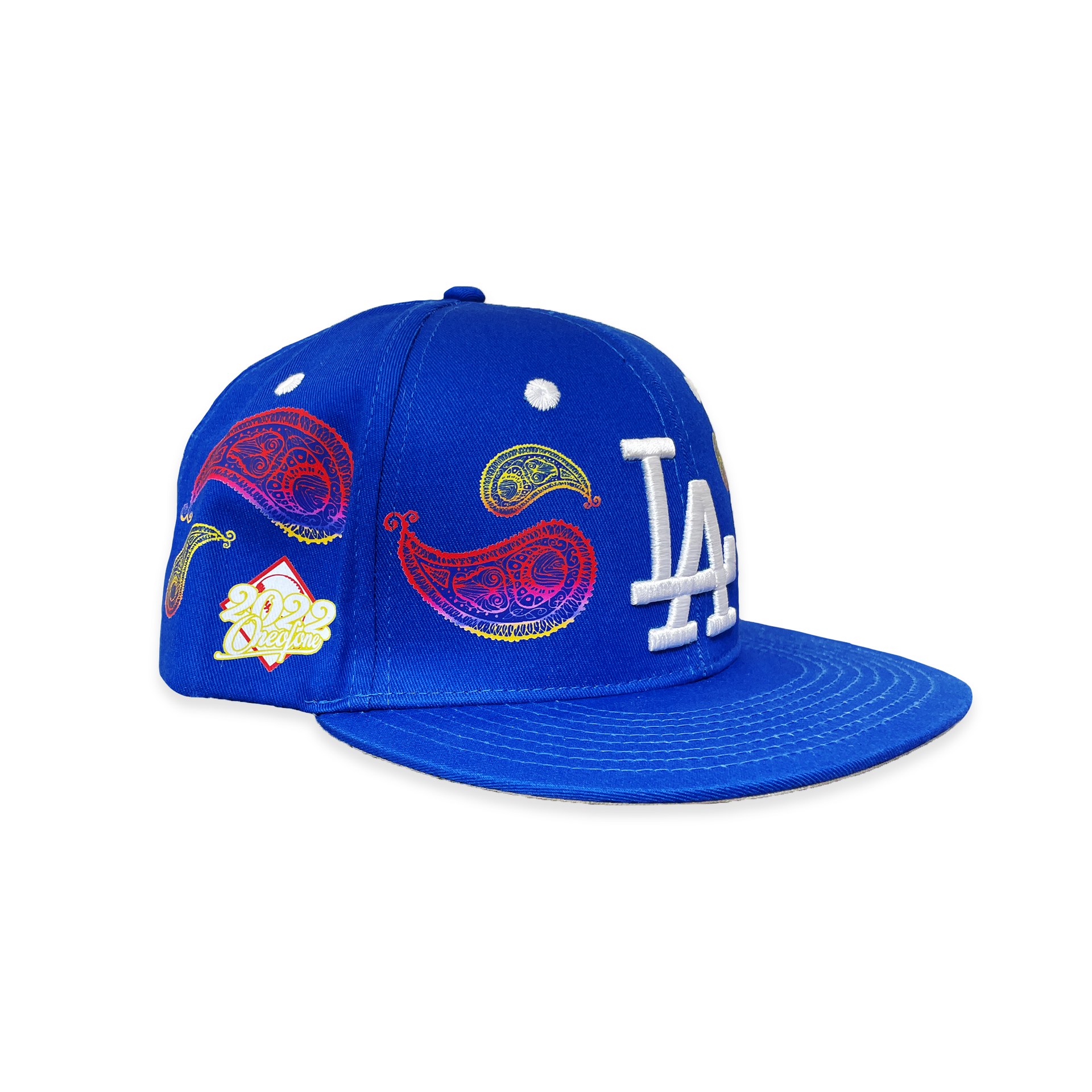 Blue LA Paisley Hat